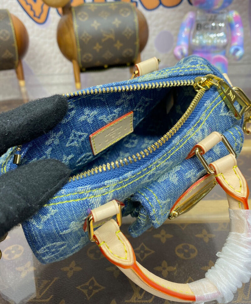 Louis Vuitton Nano Speedy M82950 Blue